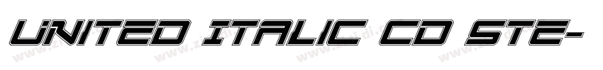 United Italic Cd Ste字体转换